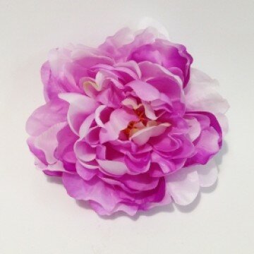 Головка пиона шелковая ШИКАРНАЯ ФУКСИЯ