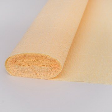 Креп №577 бледно-желтый