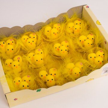 Цыплята в гнезде- упаковка 12шт