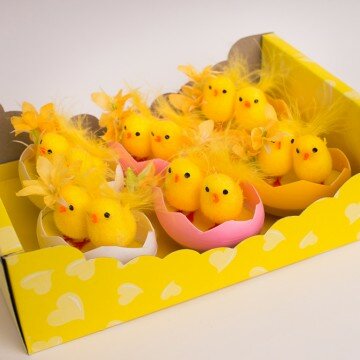 Цыплята -близнецы в скорлупке- упаковка 6шт