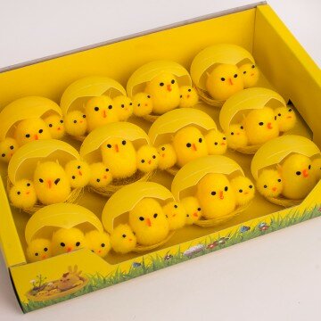 Цыплята маленькие- упаковка 12шт