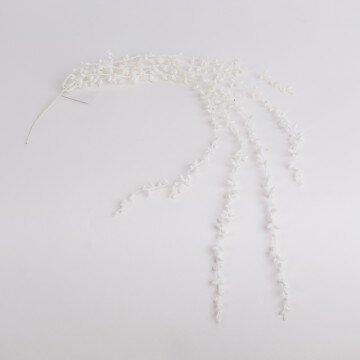 ветка декоративная белая 15