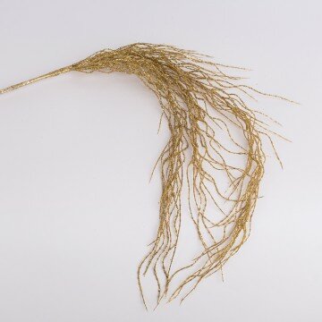 ветка декоративная золотистая 016