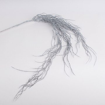 ветка декоративная серебрянная 017