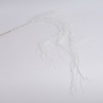 ветка декоративная белая 018