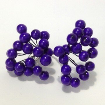 Ягода калина синяя - 10мм